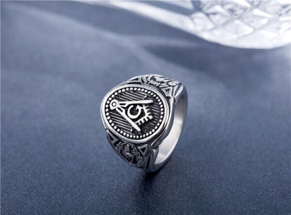 Stainless Steel Masonic Rings | Stainless Steel Finger Ring | Stainless Steel Jewelry - Rings