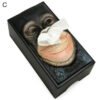 Tissue Box Waterproof Vintage Shakespeare Moai Pattern Tissue Box Easter Island Tissue Case Home easter decoration 2023