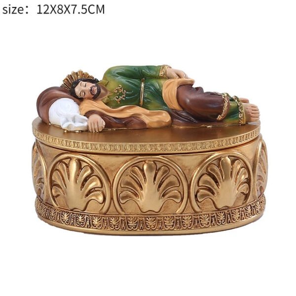 Jesus Statues/ Virgin Mary Figurine Sculpture Christian Wedding Gift Xmas Desktop Display Decors Renaissance Collection Gifts