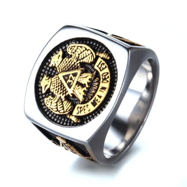 Stainless Steel Masonic Rings | Stainless Steel Finger Ring | Stainless Steel Jewelry - Rings