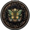 Wheel of the Year Wooden Wall Plaque - Witch Pagan Wiccan Sabbat Decor