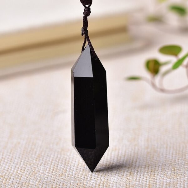 Natural Crystal Pendant Jewelry Amethyst Stone Point
