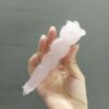 12-15cm Rose Quartz Amethyst Rose Carvings Natural Beautiful Healing Crystal Roses For Wedding Gift Wr - Stones