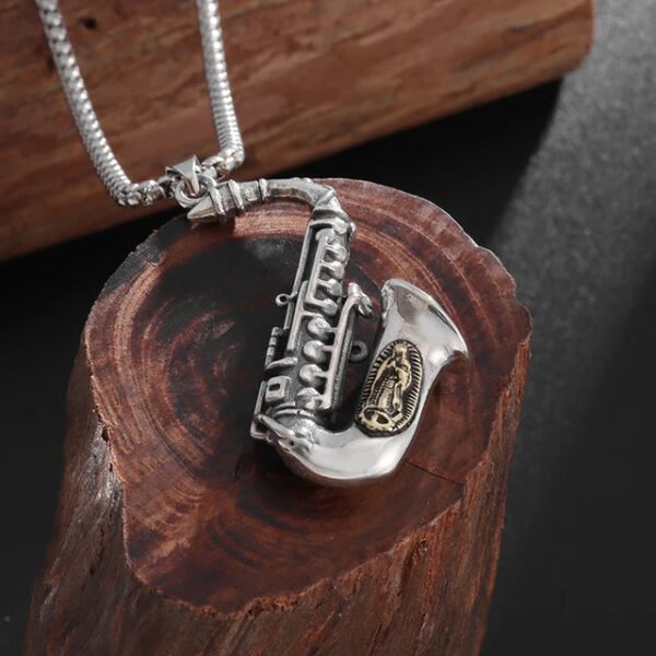 Retro Gothic Mystical Angel Wings Pendant Necklace