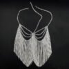 New Tassel Veil Masks Women Headwear Rhinestone Chains Face Mask Masquerade Dance Party Costume Sexy Face Accessories Jewelry