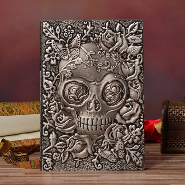 3D Three-dimensional Dragon A5 Notebook European Retro Thickened Pu Embossed Notepad Diary Business Gift Office Supplies