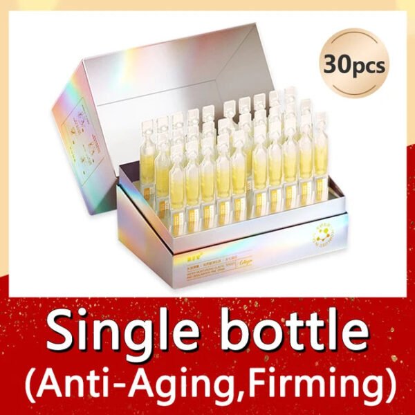 30Pcs Collagen Boost Serum Ceramide Repair Firm Smooth Essence Hyaluronic Acid Anti Wrinkle Aging Whitening Dark Spot Skin Care