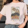 Women's Tarot Card Flower Funny Time Ladies Cartoon Fashion Short Sleeve Summer Printed T-shirt Women's T-shirt Top Pattern. - T-shirts