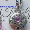 925 Sterling Silver Anime Sailor Moon Prism Compact Polly Pocket Charm Bead With 2 Mini Dolls For Pandora Bracelet Fans Jewelry