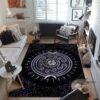 Triple Moon Goddess Rug and Carpet 3D Printing Hecate witch Home Decoration Living Room Bedroom Entrance Large Area Soft Carpet| |