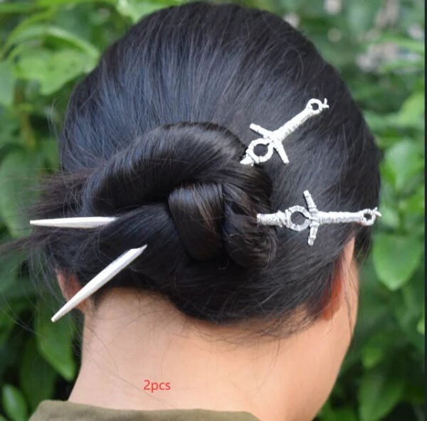 Celtics knot Crescent moon Hair Tree of Life hair fork butterfly heart Hairpin Amulet Spirit Hair Jewelry For Women