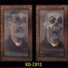 Halloween Decoration 3D Changing Face Moving Picture Frame - Spooky Ghost Portrait Halloween Wall Decoration
 