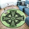 Celtic Viking Round Rug Floor Mat Tree of Life Round Carpet Yggdrasil Floor Mat Anti Slip Chair Mat for Children Kids Playmat| |