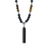 TIBETAN BUDDHIST PHURBA KILAYA THE MAGIC DAGGER WITHTIGER’S EYE LAVA STONE NECKLACE FOR MEN JEWELRY