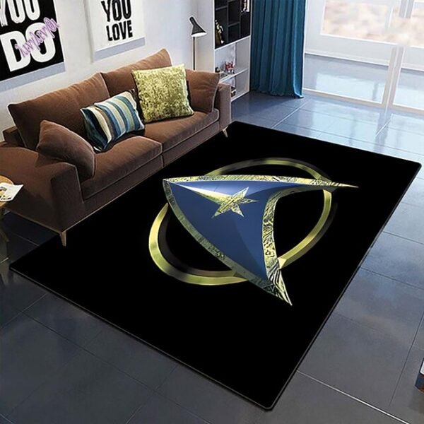 Star Trek Carpet Living Room Home Decor Sofa Table Rug Anti Slip Chair Cushion Lounge Mat Bohemia Tapestry| |