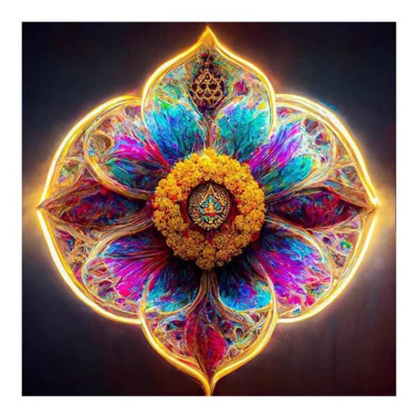 Mandala 5D DIY Diamond Painting Datura Kits Full Round Square Diamond Mosaic Embroidery Gift Home Decor Drop shipping X1119