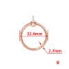 925 Sterling Silver Moment O Pendant Charm Fit Original Necklace Women DIY Charm Jewelry