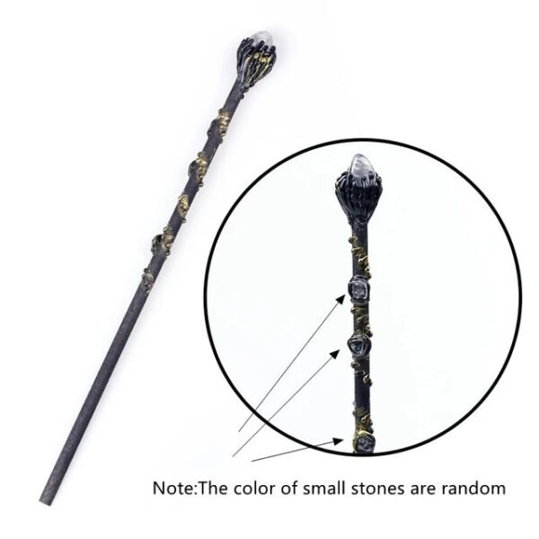 Crystal Magic Witch Wands Pagan Wizard Natural Raw Stones Quartz Power Mineral Witchcraft Wicca Altar Pendulum Home Decoration