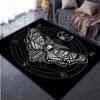 Death Moth Skull Head Area Rugs Non-slip Floor Mat Doormats Home Runner Rug Carpet For Bedroom - Rug