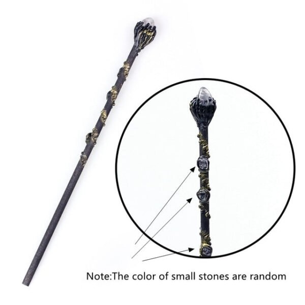 Natural Crystal Pagan Wizard Magic Witch Wands Raw Stones Quartz Power Mineral Witchcraft Wicca Altar Pendulum Home Decoration