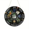 Magical Witchcraft Tree Wheel of the year Wooden Door Sign