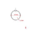 925 Sterling Silver Moment O Pendant Charm Fit Original Necklace Women DIY Charm Jewelry