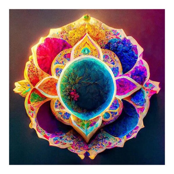Mandala 5D DIY Diamond Painting Datura Kits Full Round Square Diamond Mosaic Embroidery Gift Home Decor Drop shipping X1119