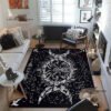 Triple Moon Goddess Rug and Carpet 3D Printing Hecate witch Home Decoration Living Room Bedroom Entrance Large Area Soft Carpet| |