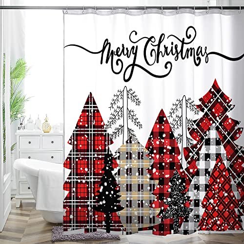Shower Curtain - Print Polyester Fabric Waterproof Shower Curtain by iLiveX, Machine Washable, Hooks Included, Bathroom Decoration, 72"x72", Black White Sun Moon Stars Mysterious Wizard Tarot
