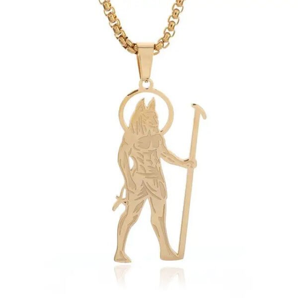 Ancient Egyptian Pharaoh Life Anka Anubis Totem Pendant