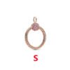 925 Sterling Silver Moment O Pendant Charm Fit Original Necklace Women DIY Charm Jewelry