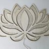 Wooden Carved LED Mandala Lotus Lamp – Wall Hanging Night Light for Yoga Room & Bedroom | Home Decor Art Statue