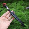 Crystal Metal Sword 90-95g Witch Altar hair Accessories Wizard stick Energy Pagan Cosplay Elf Gothic Dark Magic Wand Witch Gift