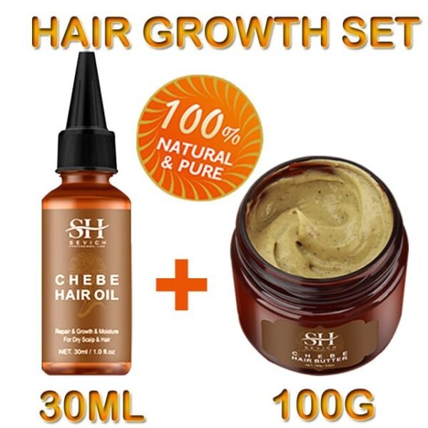 Fast Hair Growth Set Chebe Oil Traction Alopecia Hair Strengthen Mask Anti Break Loss New Africa Baldness Treatment Care Essence
