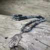 Hematite Necklace Mens Beaded Necklace for Him Black Lava Stone Necklace Jewelry Gift For Boyfriend Black Necklace