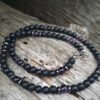 Hematite Necklace Mens Beaded Necklace for Him Black Lava Stone Necklace Jewelry Gift For Boyfriend Black Necklace