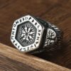 Unique Viking Bear Claw Ring For Men Vintage Stainless Steel Odin Viking Celtic Ring Punk Motorcyclist Biker Jewelry Wholesale