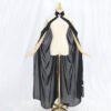Women Medieval Fairy Shawl Cape Chiffon Gothic Wicca Robe Black Green Cosplay Victorian Dress Cloak Halloween Costume For Women - Cosplay Costumes