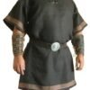 2023 Men Cosplay Medieval Vintage Renaissance Viking Warrior Knight Costume Men Nordic Army Pirate Tunic Shirt Tops Renaissance