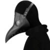 PU Steampunk Bird Plague Doctor Mask Long Nose Beak Mask Retro Cosplay Masks Party Carnival Costume Props Accessories