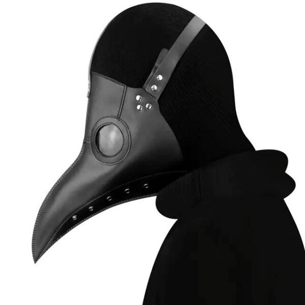 PU Steampunk Bird Plague Doctor Mask Long Nose Beak Mask Retro Cosplay Masks Party Carnival Costume Props Accessories