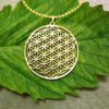 Flower of life pendant to the window Silver plated necklaces & pendants for women Chain pendant for sweater