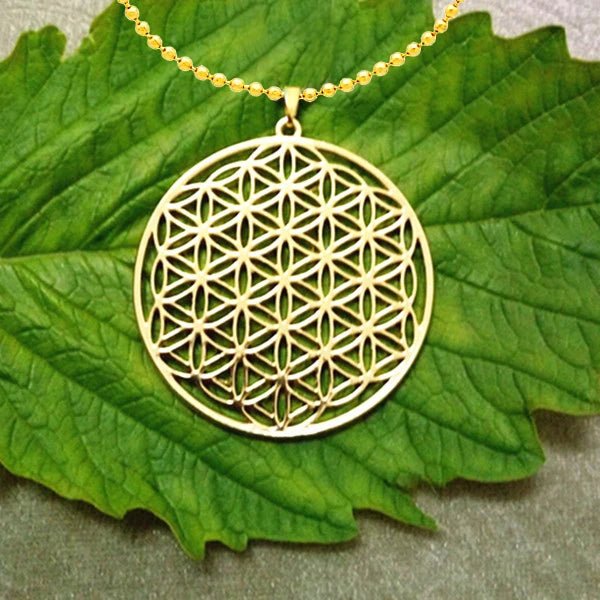 Flower of life pendant to the window Silver plated necklaces & pendants for women Chain pendant for sweater