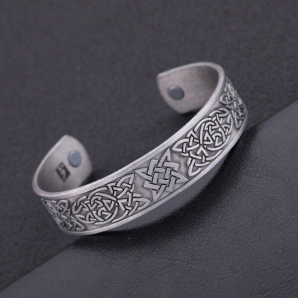 Vintage Tree of Life Magnetic Metal Bracelet Cuff Bangle for Men Women Classic Fashion Casual Party Accessories|Bangles|