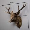 Rustic Farmhouse Decor: Faux Deer Head