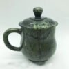 Natural Tibetan Jade Medicine King Stone Tea Cup Serpentine Jade Active Magnetic Health Care Jewelry Natural Jade Color Random