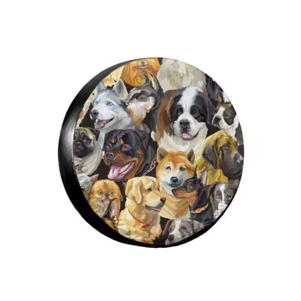 Custom Spare Tire Cover Cover Car Your Imagetext Name Universal Wheel Tire Protector Fit Camper Tires Car Outdoor Custom Cover - Car Covers