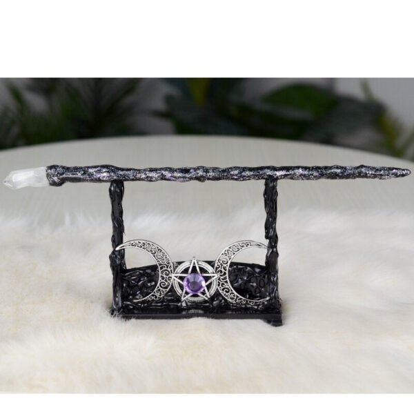 Magic Wand Stand Holder Display Your Witch Wicca Wizard Wand Collection