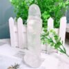 14.5cm Natural Gemstone Carving Penis Figurine Healing Crystal Carved Stone Fertility Amulet Home Decor Bachelorette Gifts 1pcs| |
