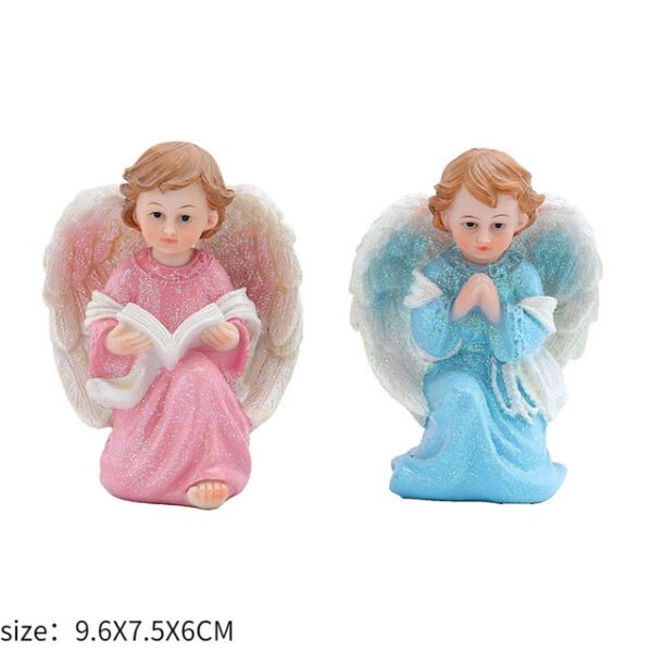 Jesus Statues/ Virgin Mary Figurine Sculpture Christian Wedding Gift Xmas Desktop Display Decors Renaissance Collection Gifts